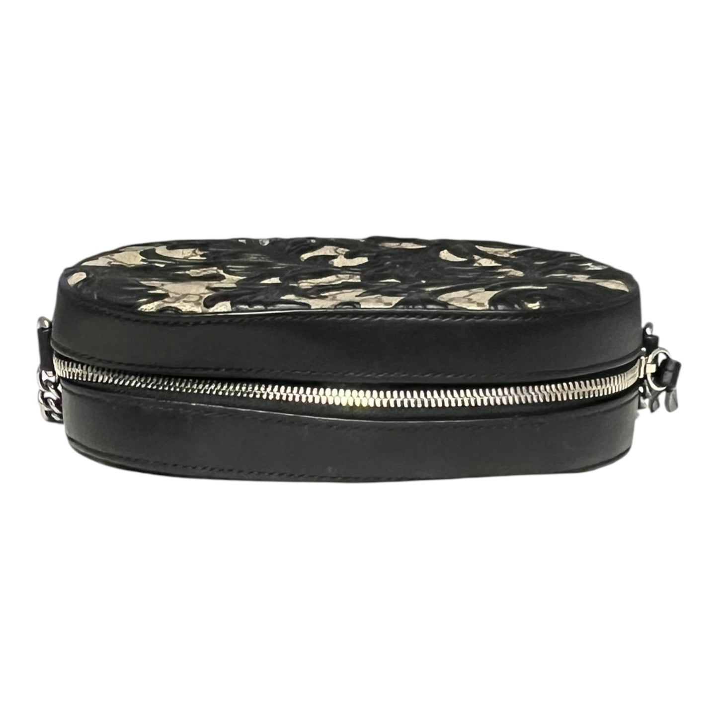 GUCCI GG Supreme Arabesque Mini Chain Shoulder Bag