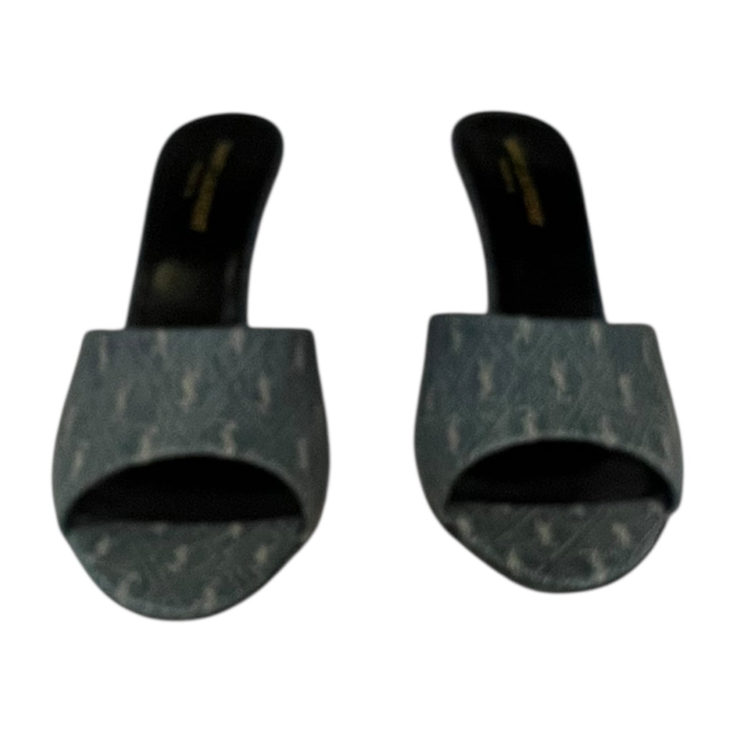 SAINT LAURENT La 16 Denim Mules |