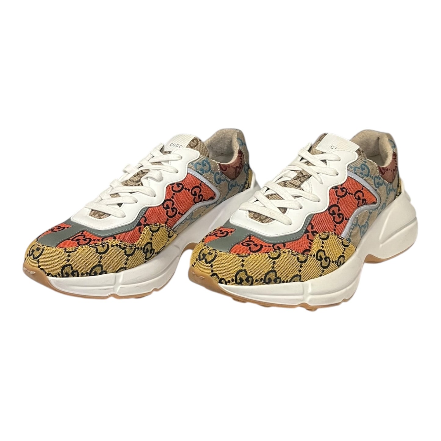 GUCCI Multicolor Rhyton Sneakers | 40.5