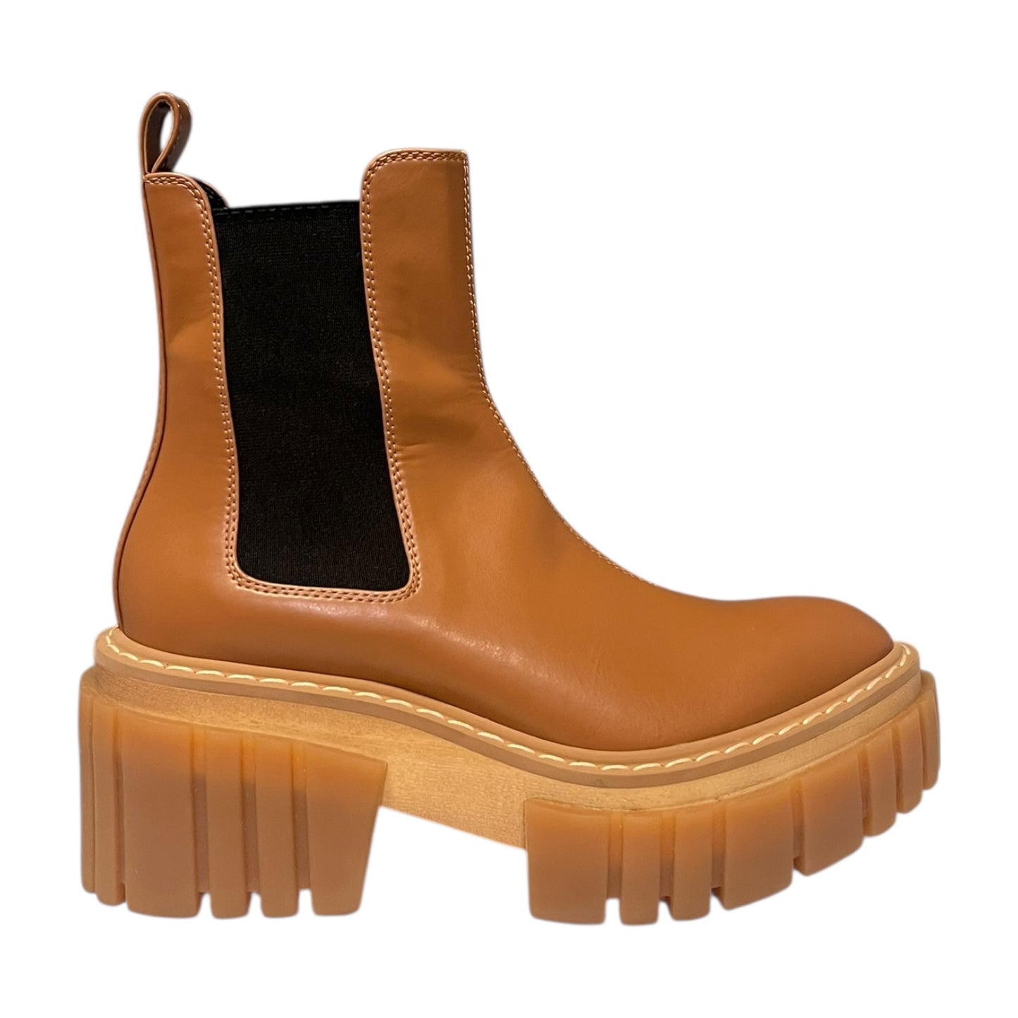 STELLA MCCARTNEY Lug Sole Chelsea Boots | 37.5