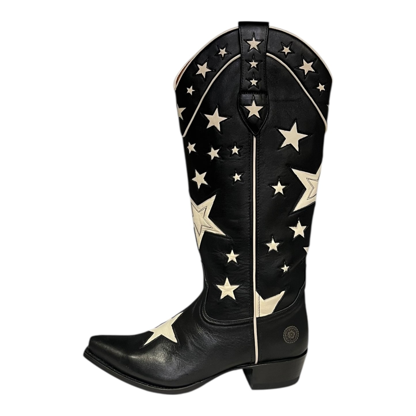 RANCH ROAD Presidio Liberty boots in Black | 8.5