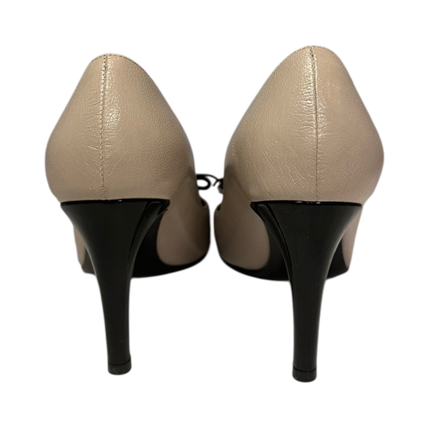 BOTTEGA VENETA Cap Toe Bow Pump | 37
