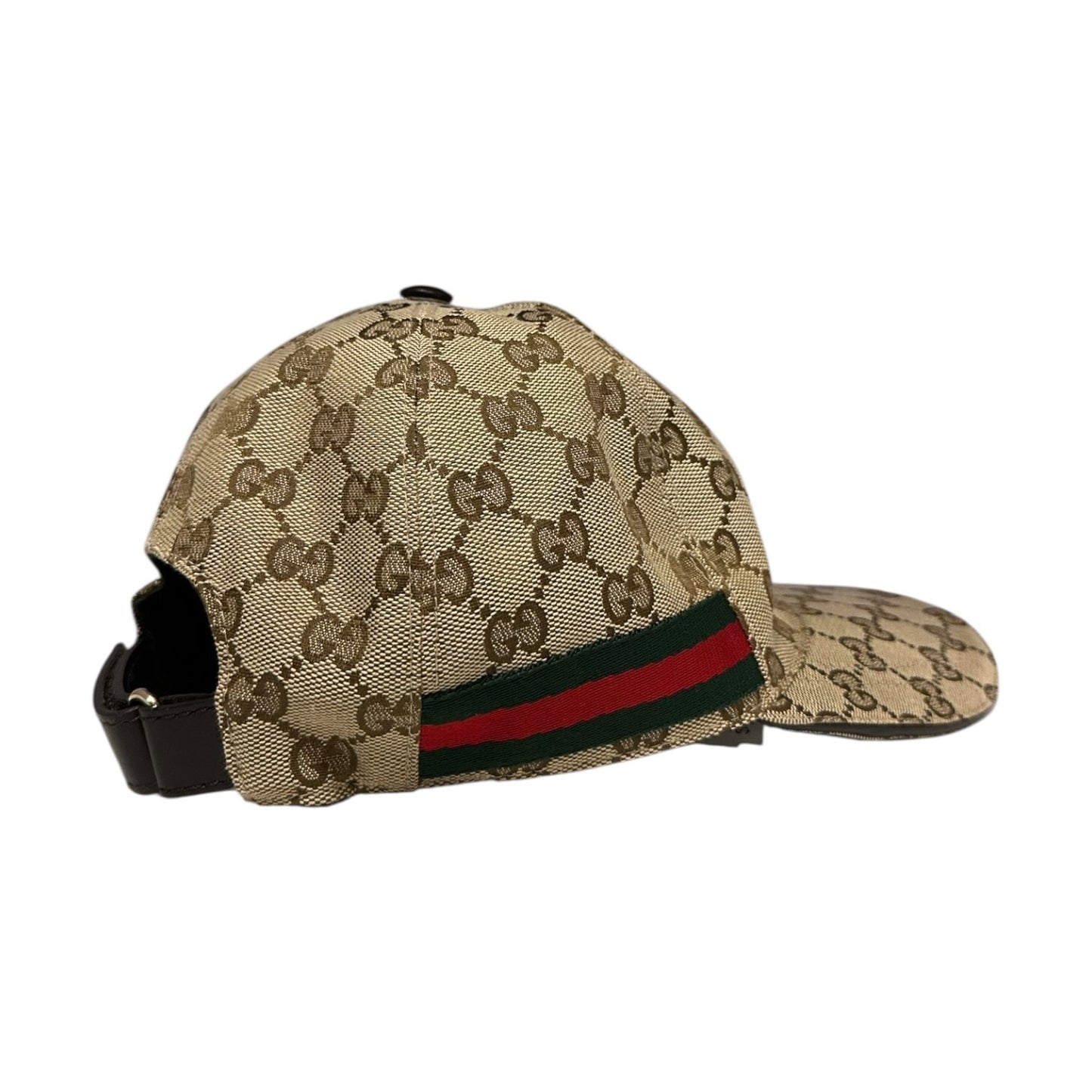 GUCCI GG Web Baseball Cap