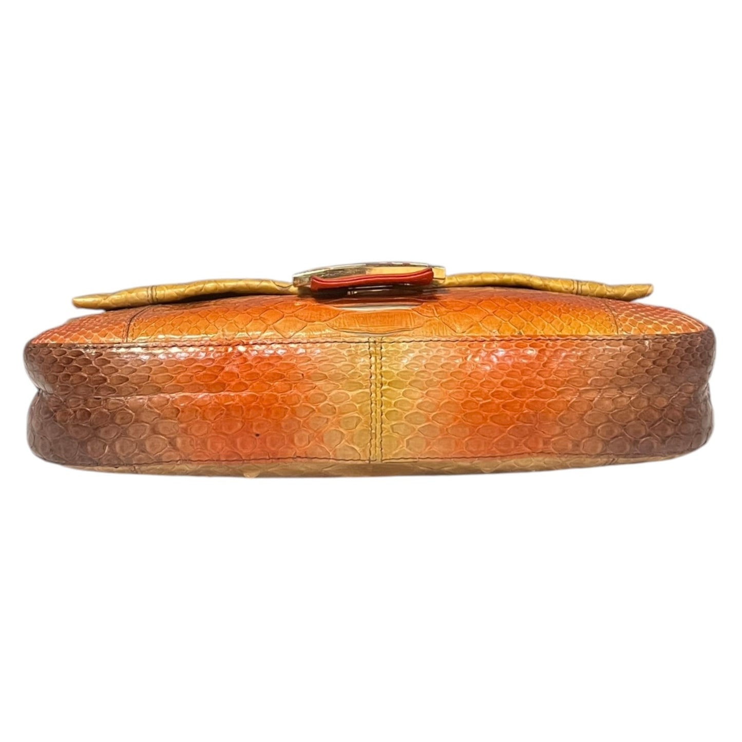 FENDI Ombre Python Baguette