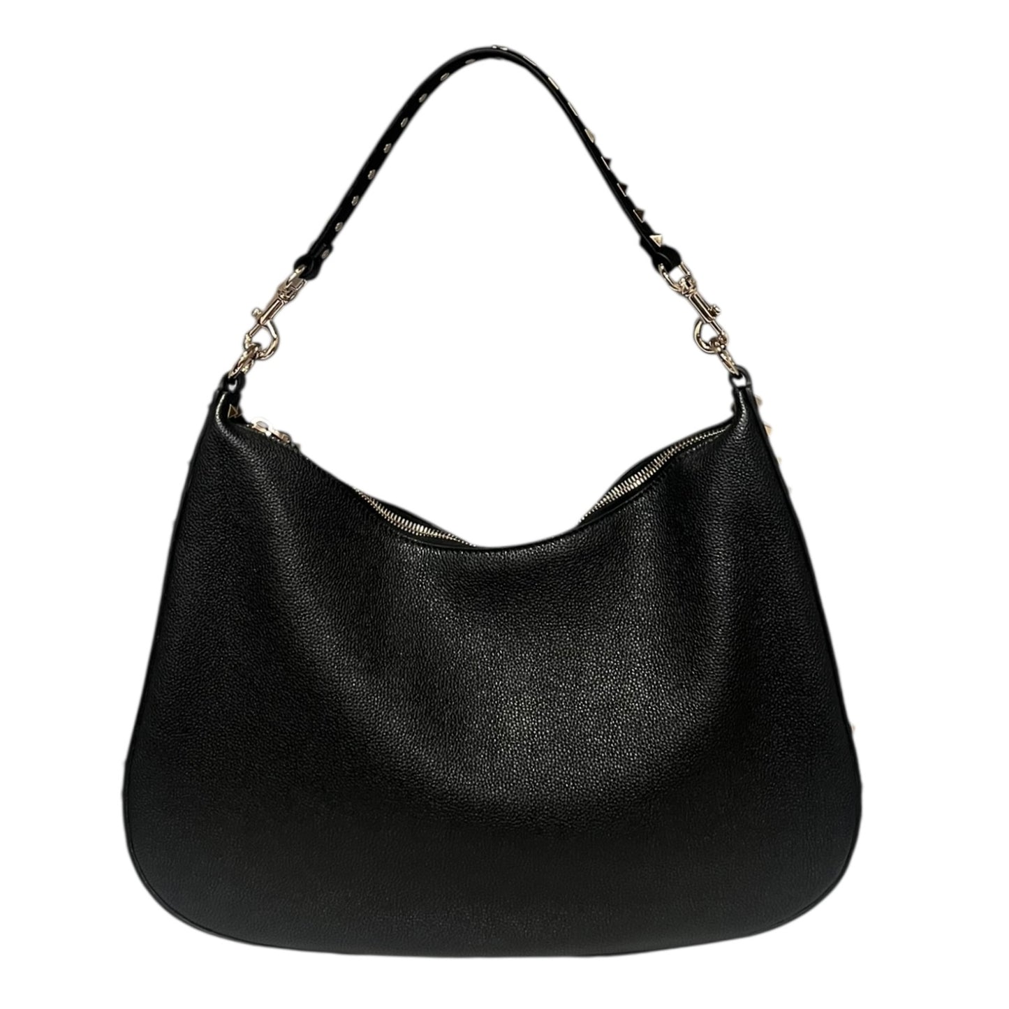 VALENTINO Rockstud Hobo in Black