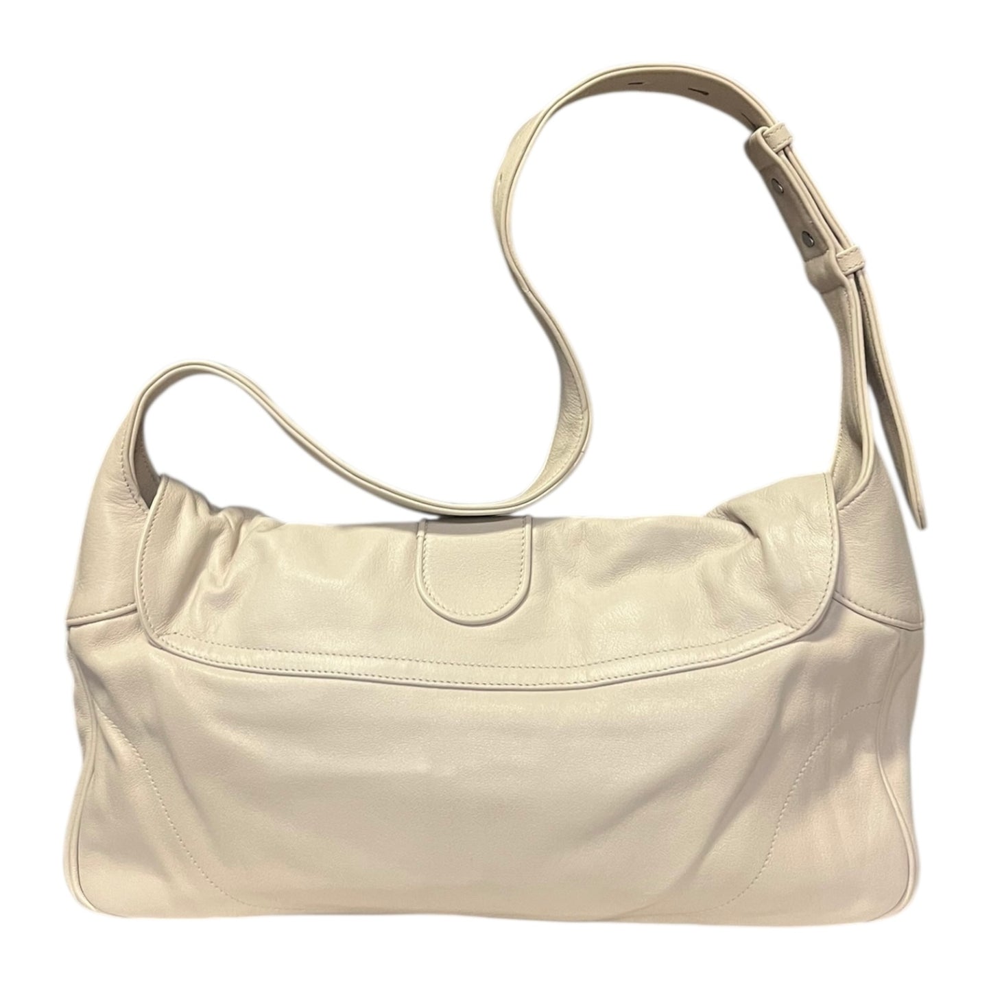 GUCCI GG Aphrodite Medium Shoulder Bag in White