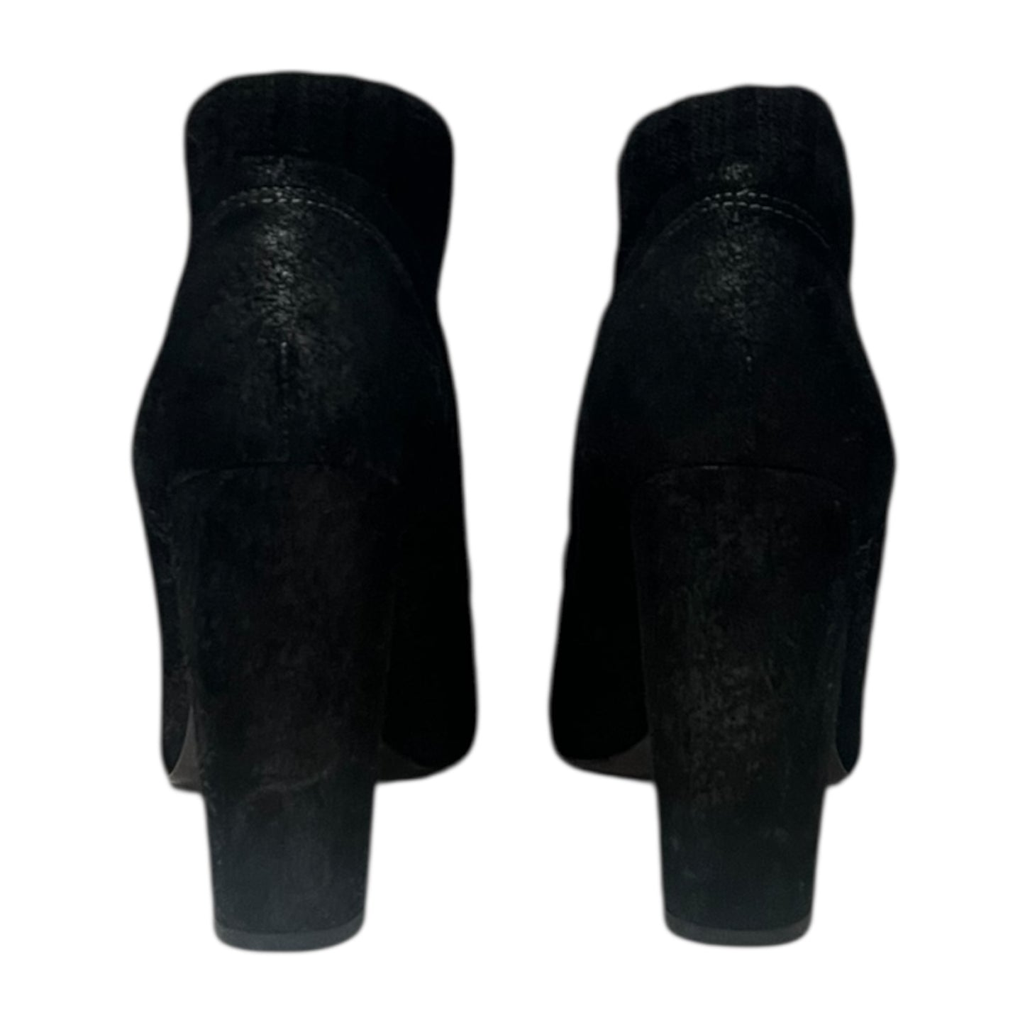 CHANEL Button Booties in Black | 40