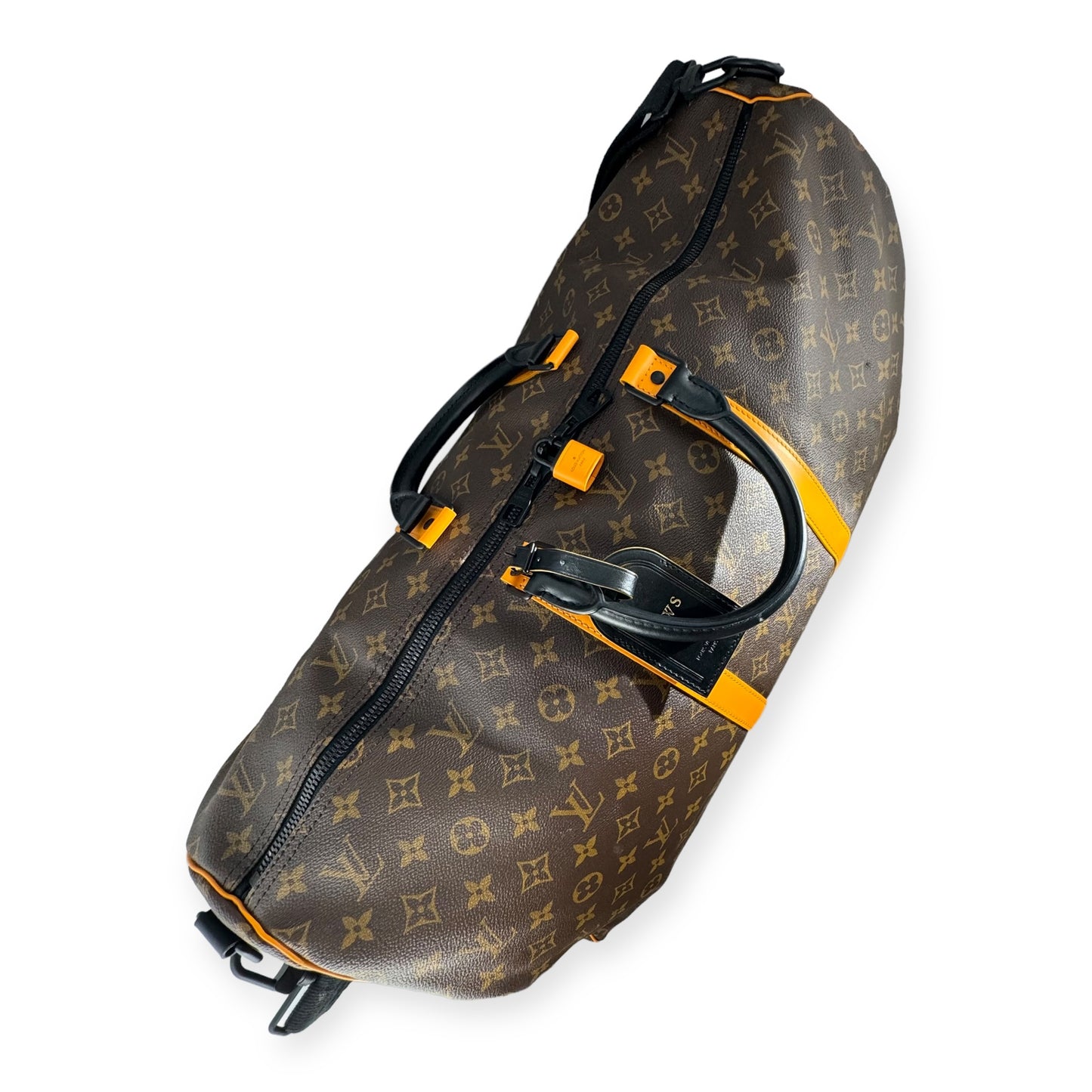 LOUIS VUITTON Keepall Bandouliere 55 Radiant Sun Monogram Macassar