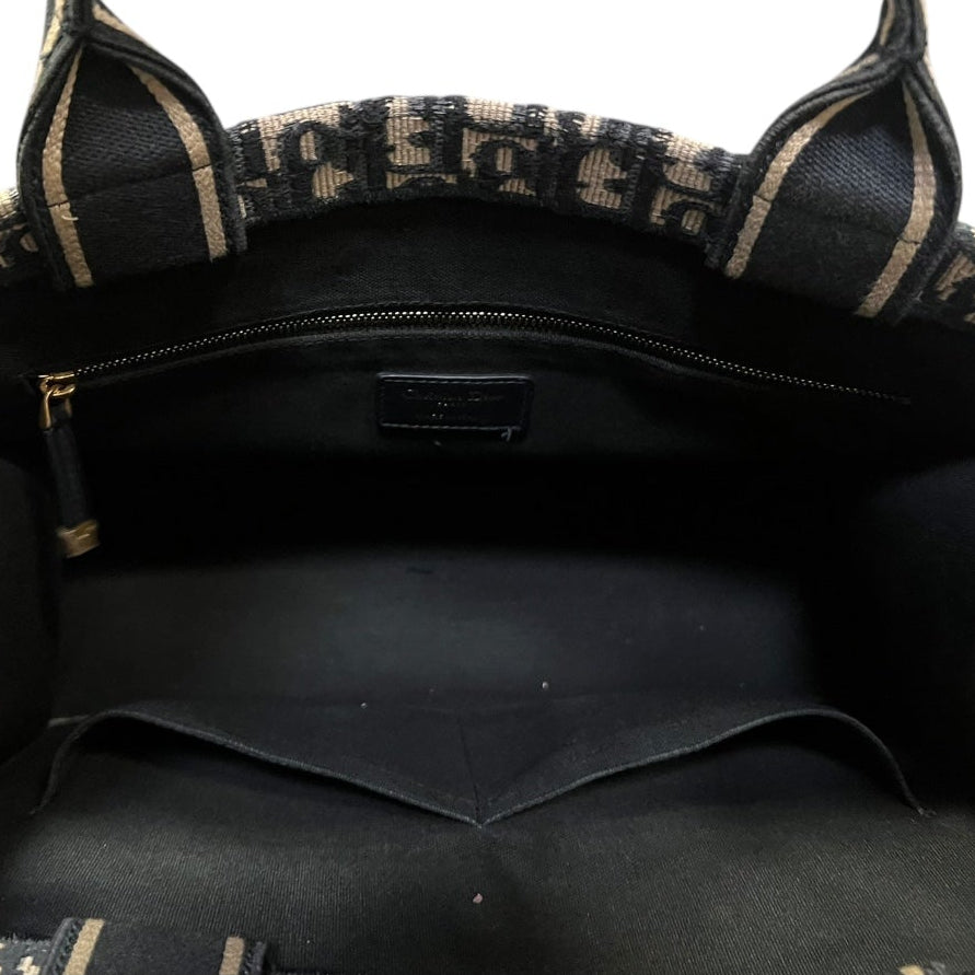 DIOR Blue Oblique Book Tote | Medium