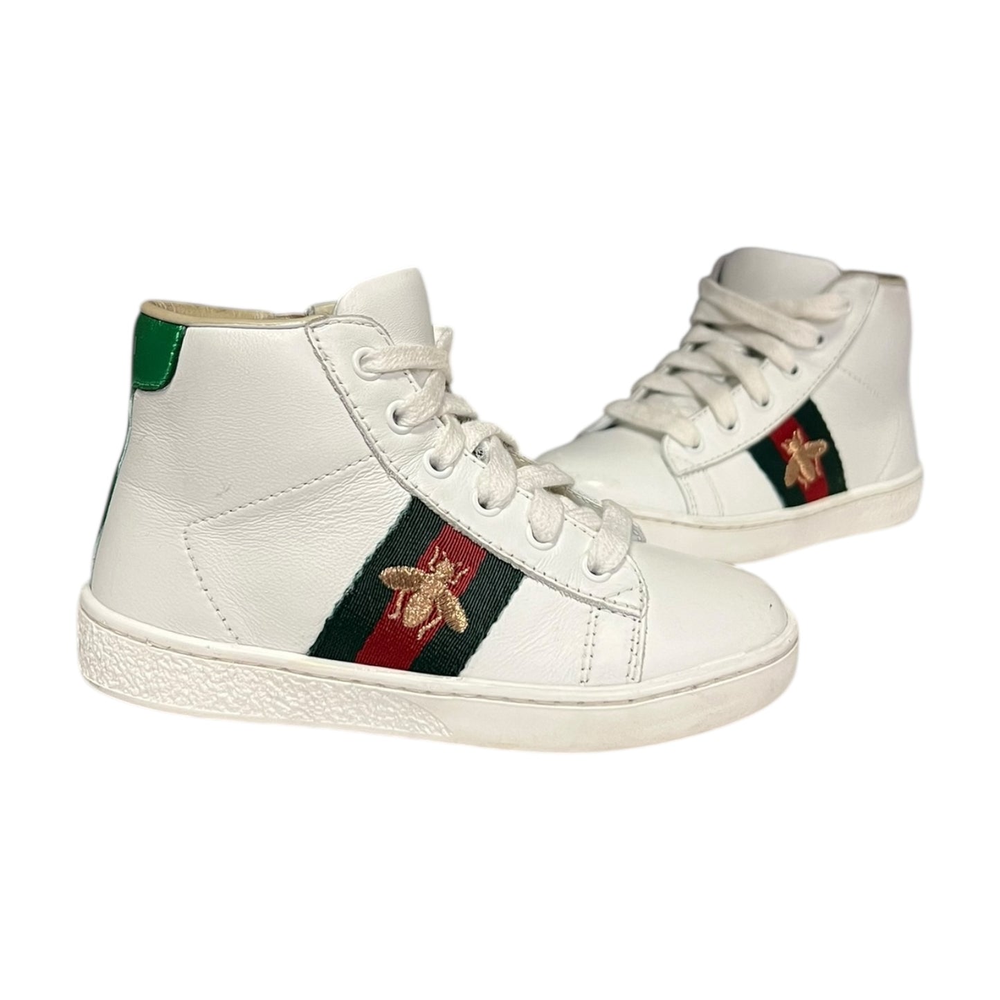 GUCCI Children's Ace Hi Top Sneakers | 24 months