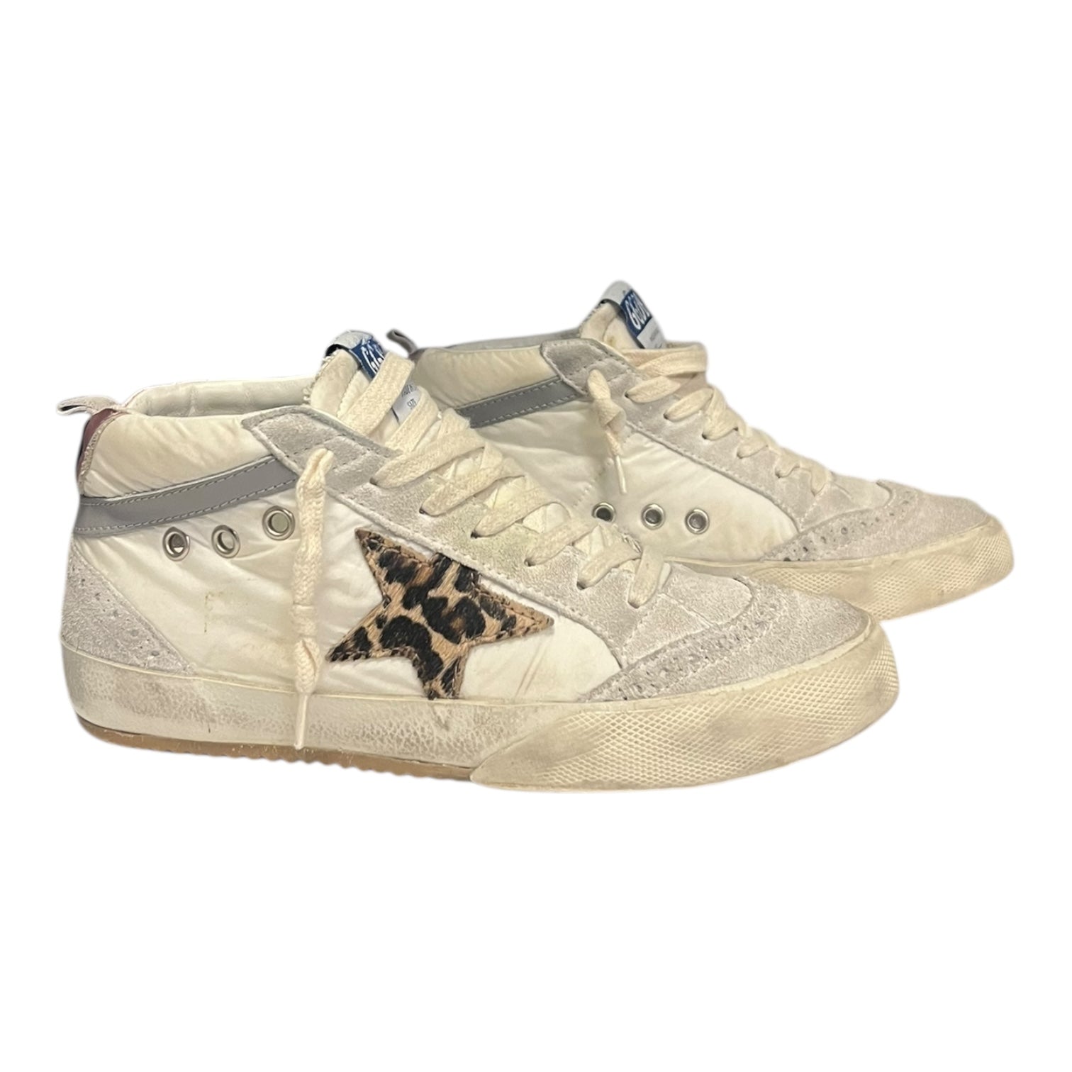 GOLDEN GOOSE Mid Star Leopard Sneakers | 36 – More Than You Can