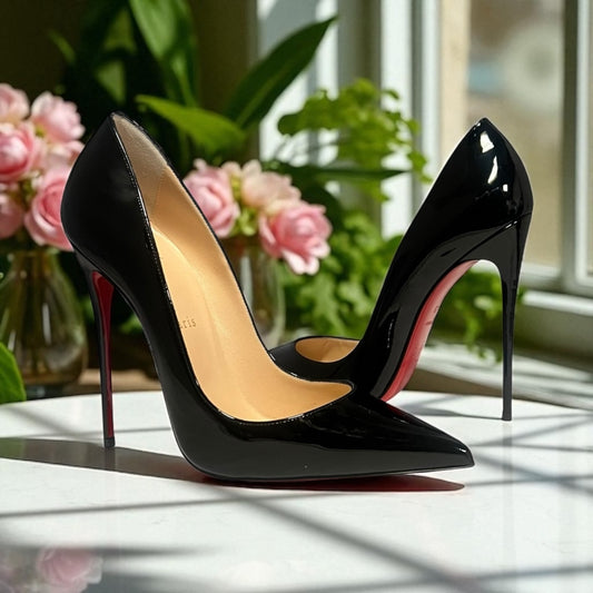 CHRISTIAN LOUBOUTIN So Kate 120 Black Patent | 39