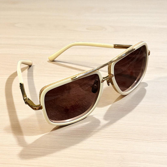 DITA Mach One Sunglasses in Ivory