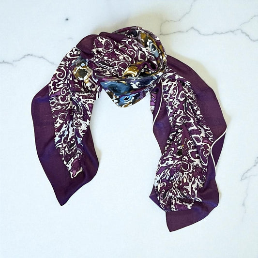 LORO PIANA Floral Cashmere Shawl
