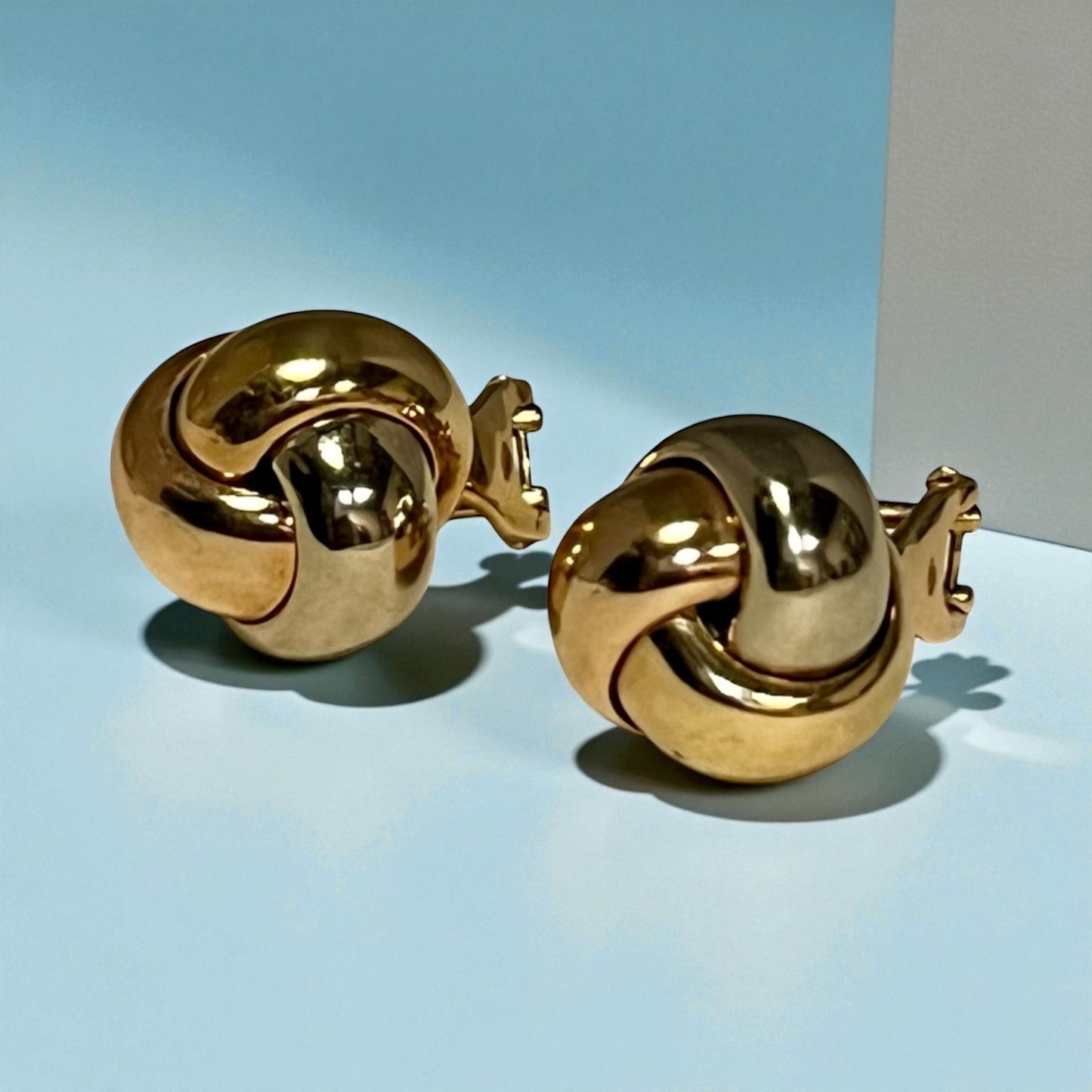 CARTIER Love Knot Stud Earrings