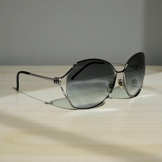 GUCCI Oversized Sunglasses in Smoke