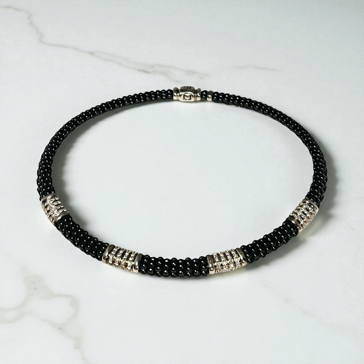 LAGOS Diamond Station Necklace