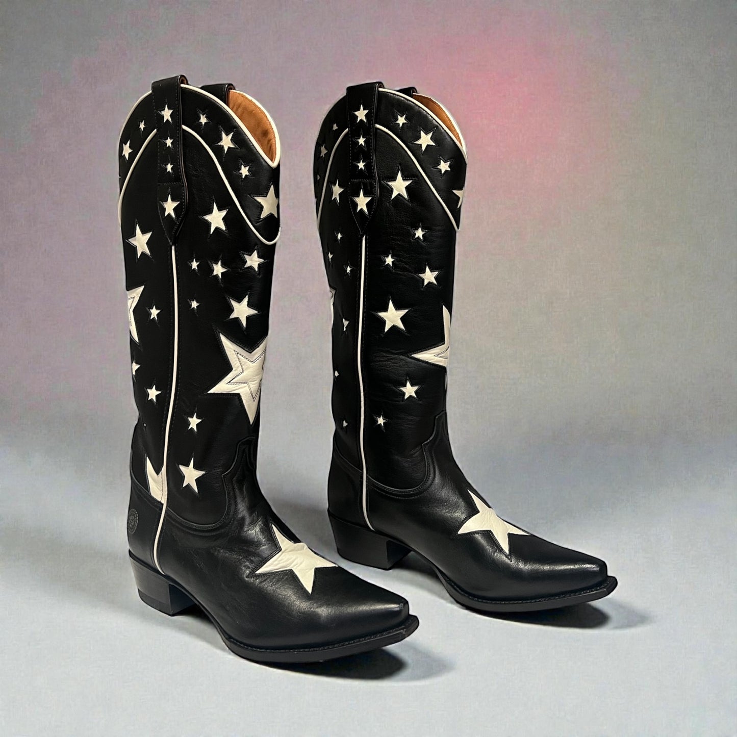 RANCH ROAD Presidio Liberty boots in Black | 8.5