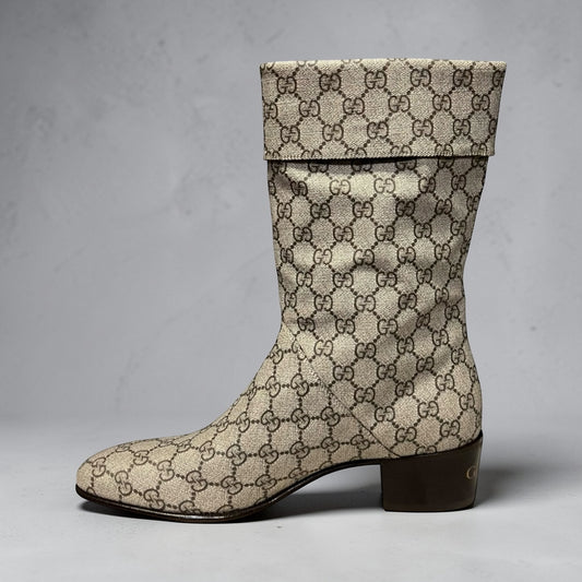 GUCCI Supreme Cuffed Boots | 9