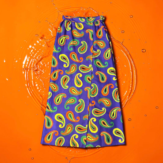 GUCCI Paisley Maxi Skirt | 44