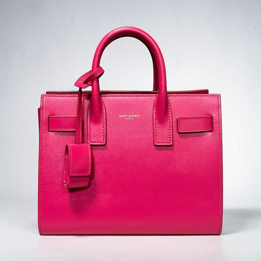 SAINT LAURENT Sac de Jour Nano in Pink