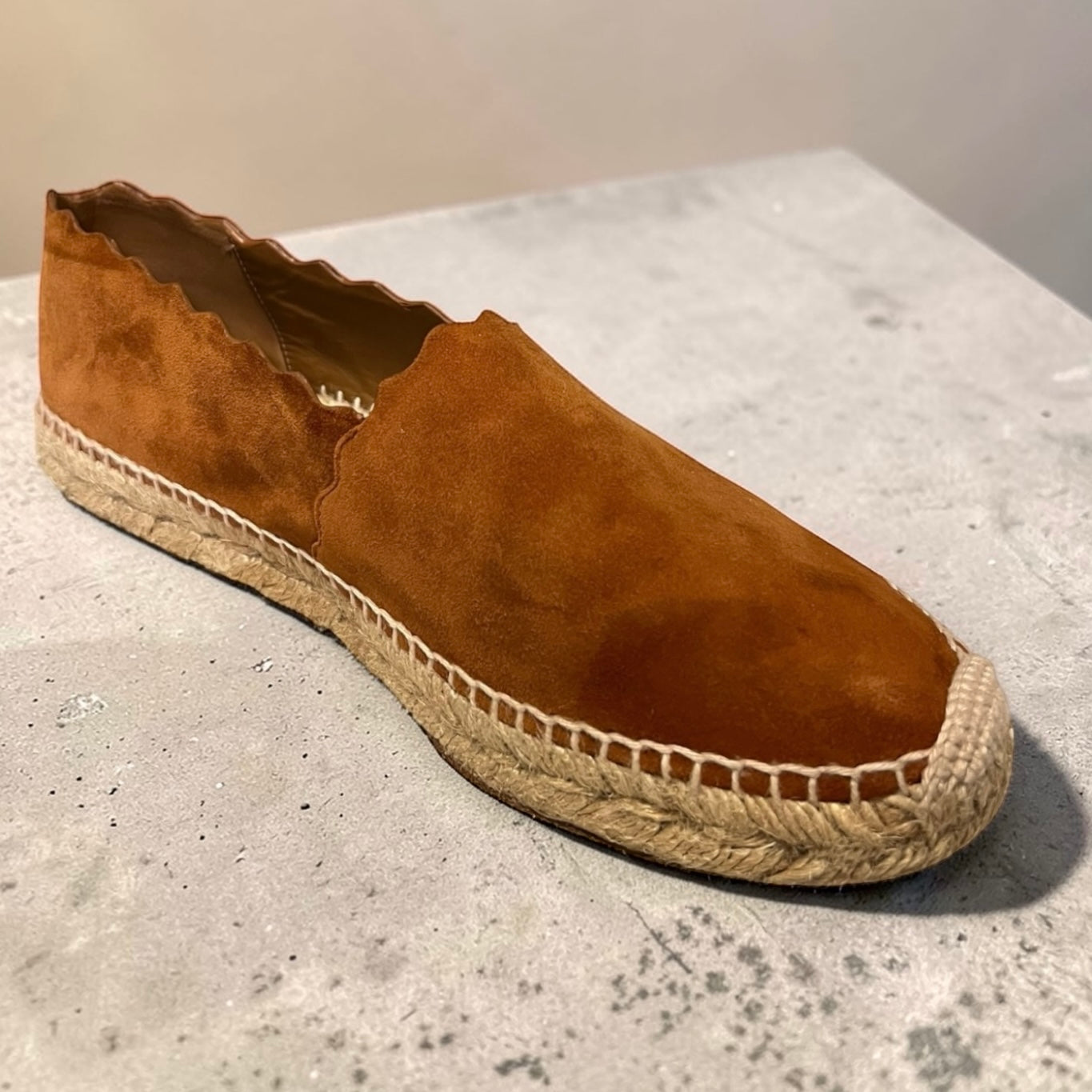 CHLOE Lauren Suede Espadrilles |
