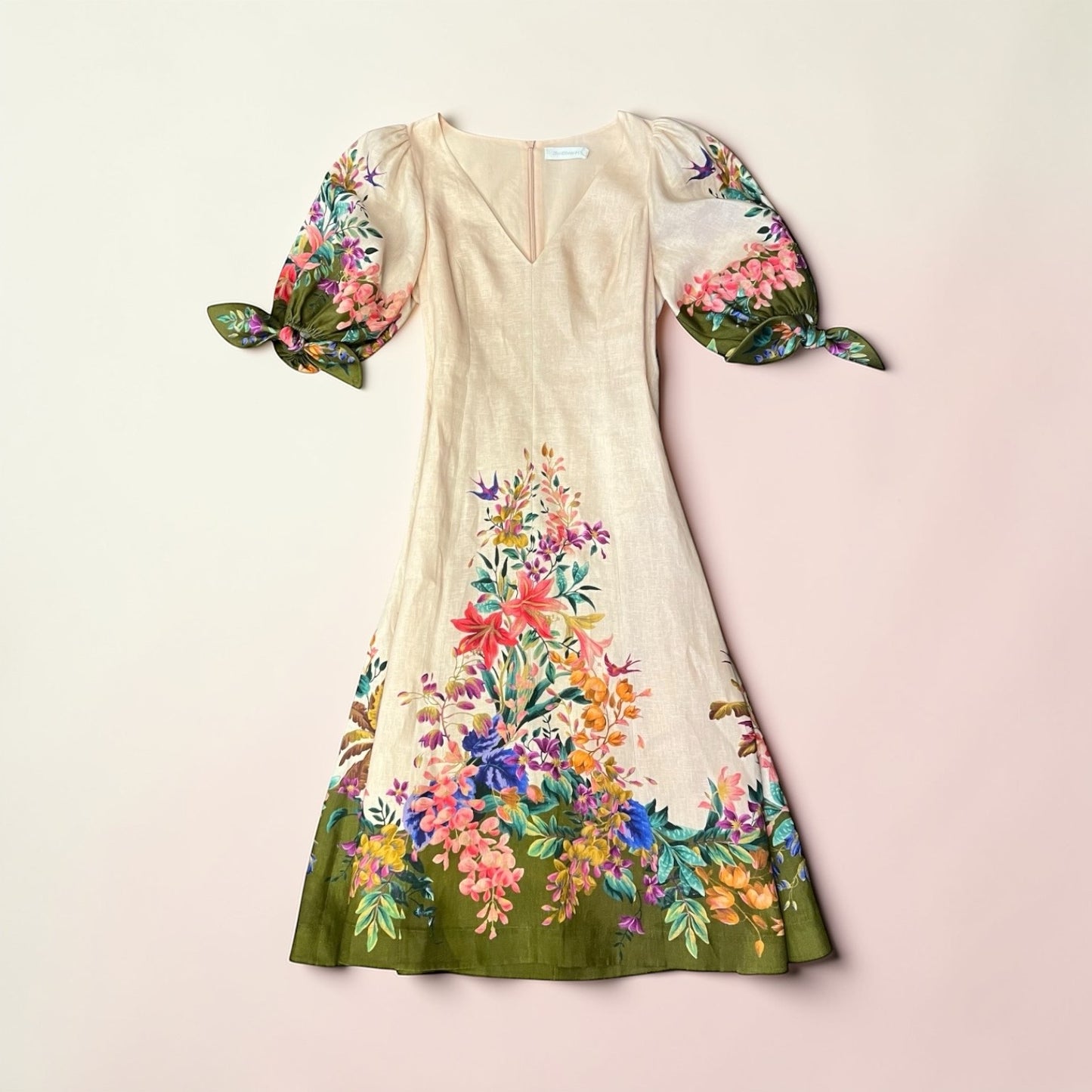 ZIMMERMANN Floral Dress + Belt