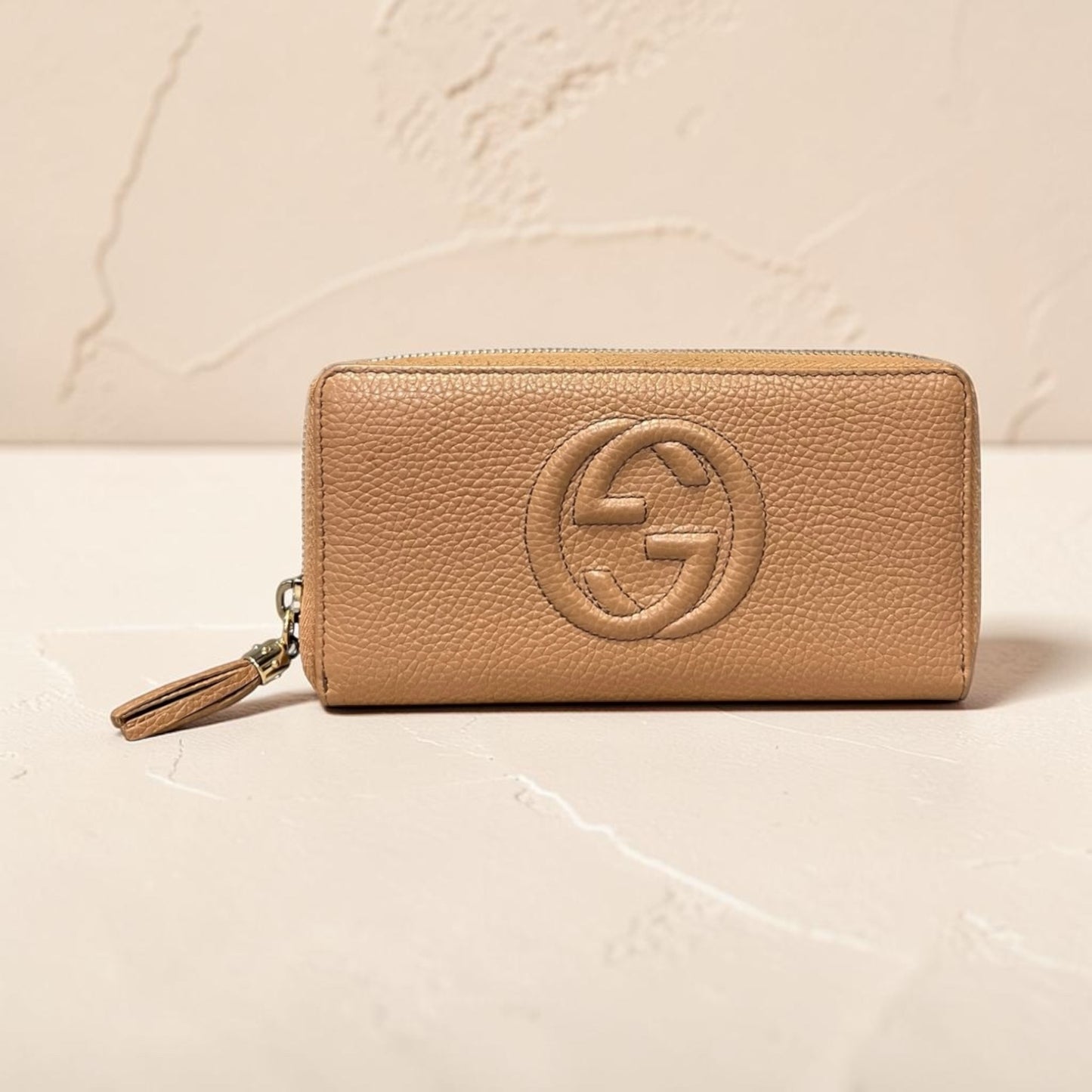 GUCCI Soho Zip Around Wallet