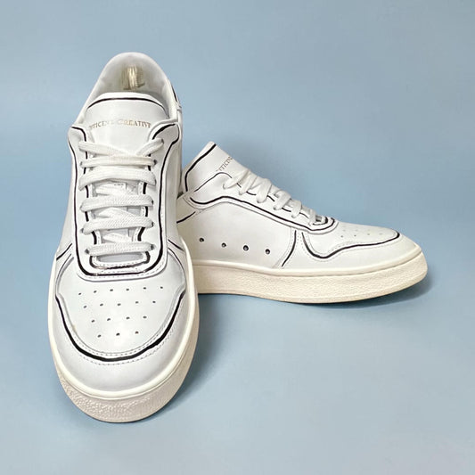 OFFICINE CREATIVE Leather Court Sneakers
