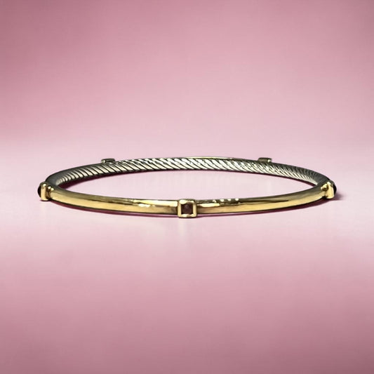 DAVID YURMAN Tourmaline Station Crossover Bracelet