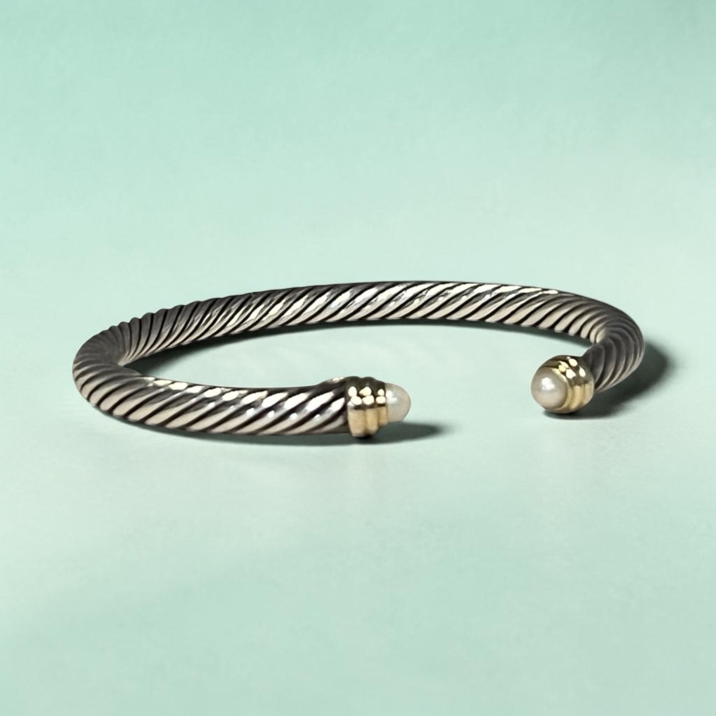 DAVID YURMAN Classic Cable Pearl Bracelet