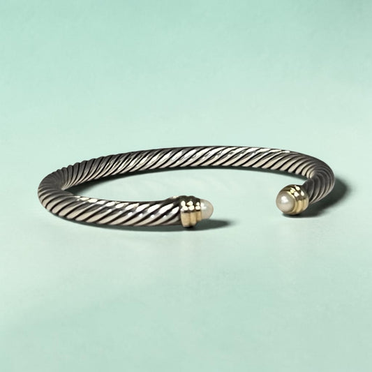 DAVID YURMAN Classic Cable Pearl Bracelet