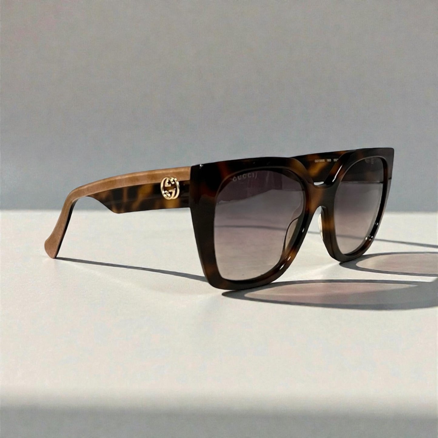 GUCCI Shimmer Cat Eye Sunglasses