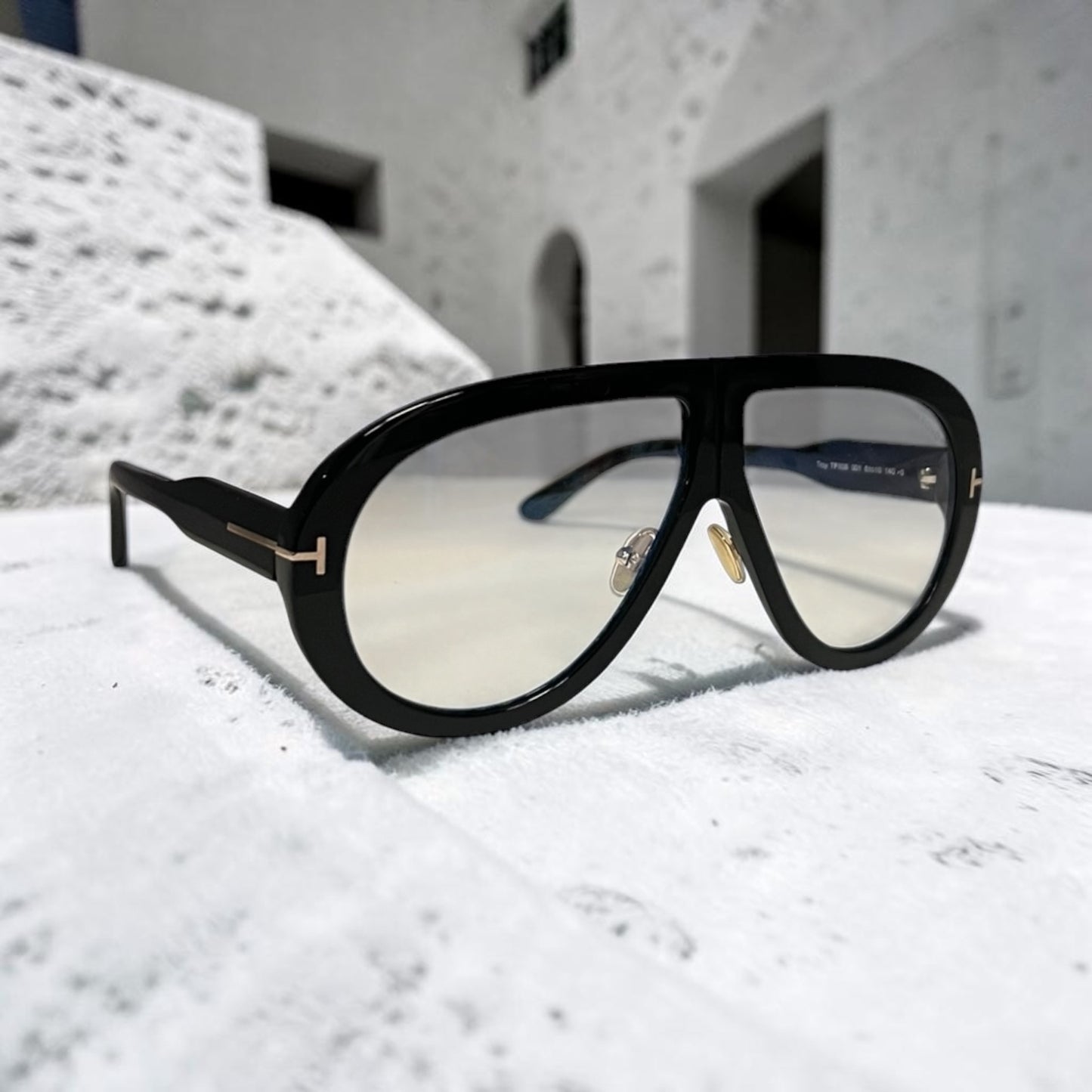 TOM FORD Troy Sunglasses in Black