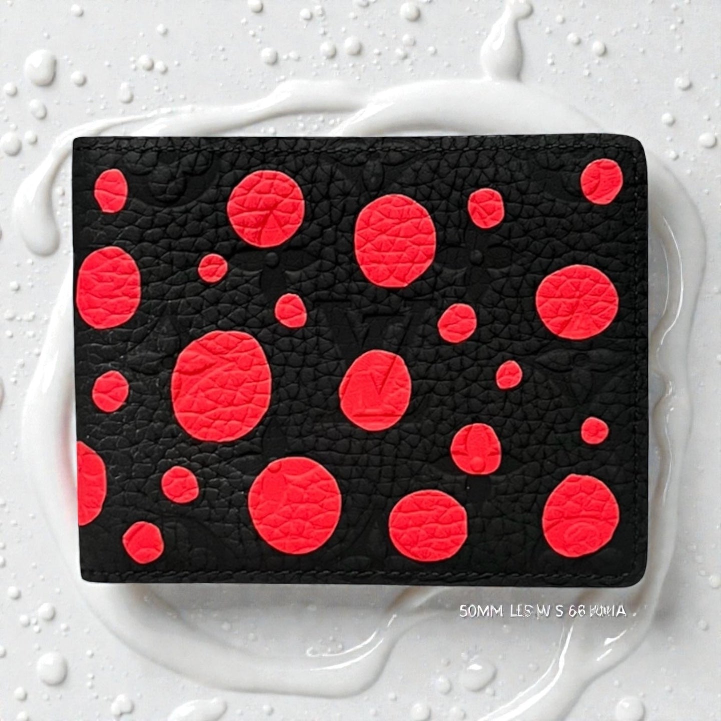 LOUIS VUITTON x Yayoi Kusama Infinity Dots Slender Wallet Taurillon Monogram Leather