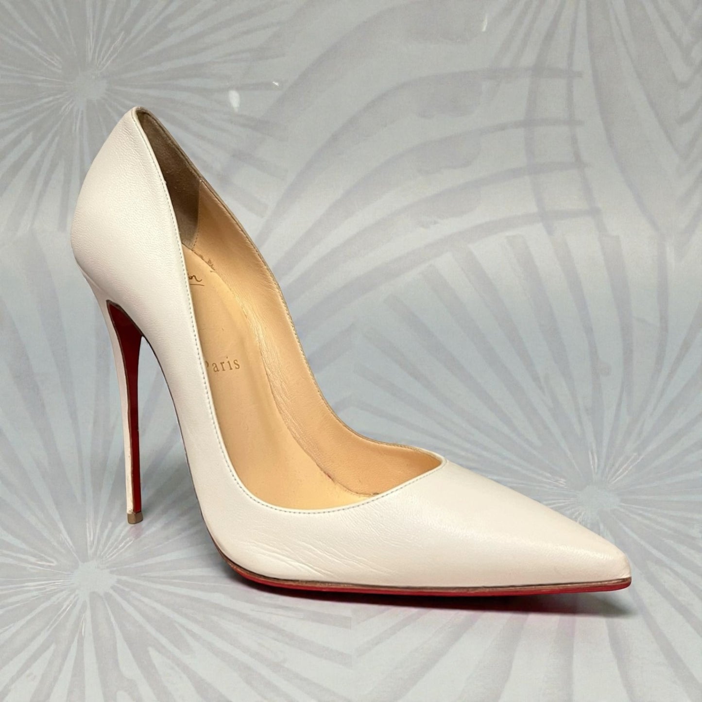 CHRISTIAN LOUBOUTIN So Kate Pumps in White | 38