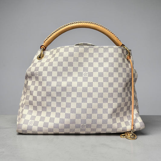 LOUIS VUITTON Artsy MM in Damier Azure