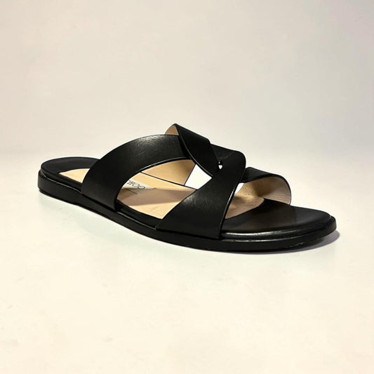 JIMMY CHOO Atia Slide Sandal in Black |