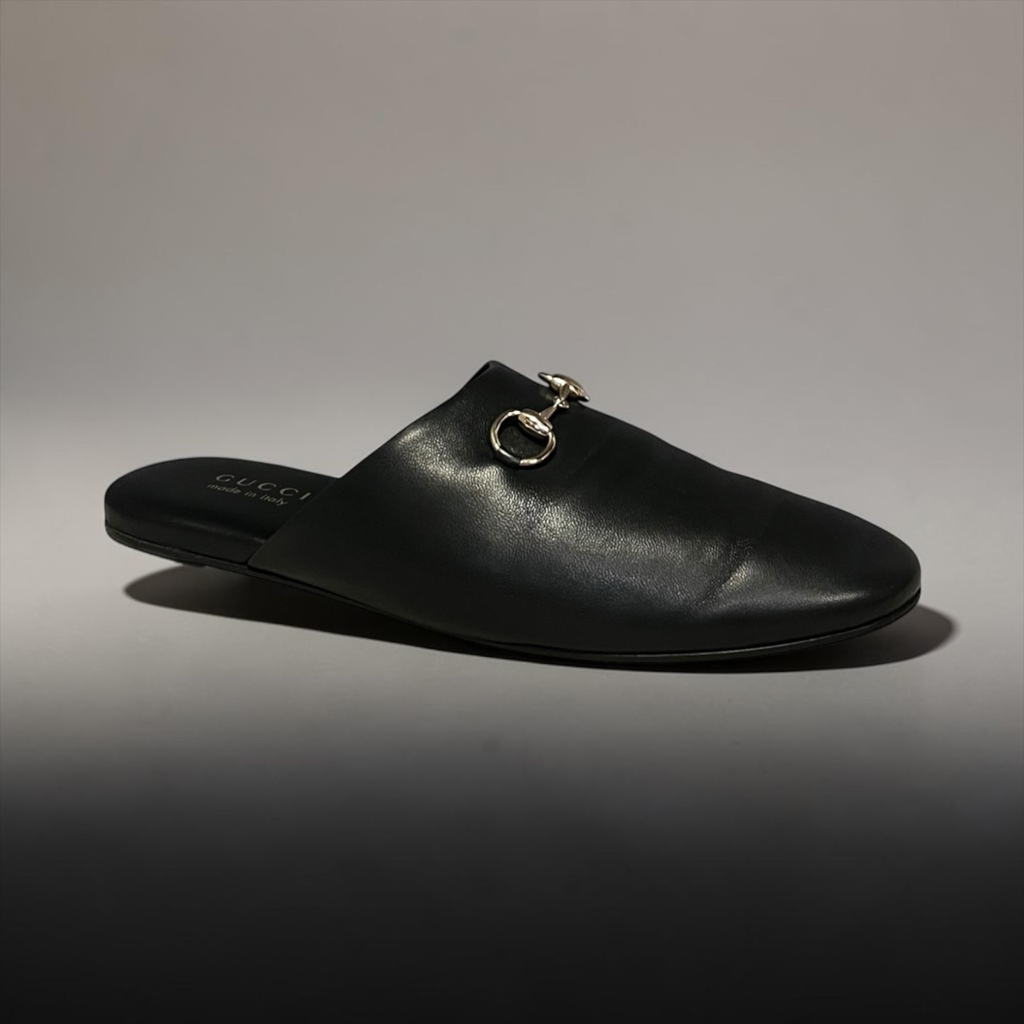 GUCCI Horsebit Mules in Black | 39