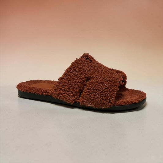 HERMES Izmir Shearling Sandal | Mens 44