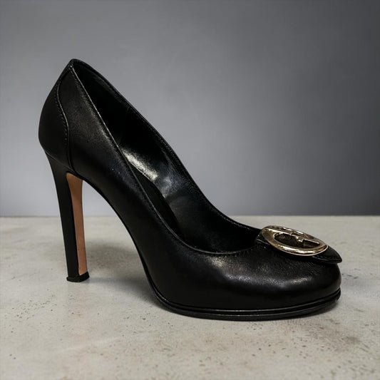 GUCCI GG Pumps in Black | 38.5