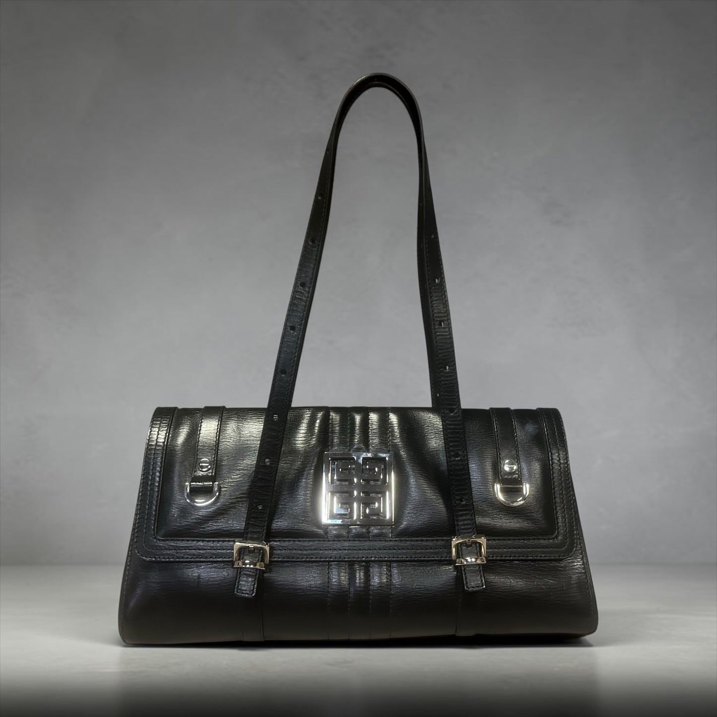 GIVENCHY Triangle Handbag in Black