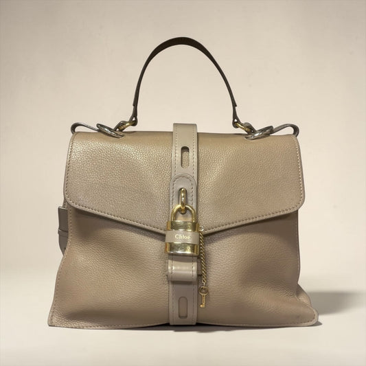 CHLOE Aby Day Bag in Taupe | Large