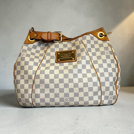 LOUIS VUITTON Galliera PM in Damier Azur