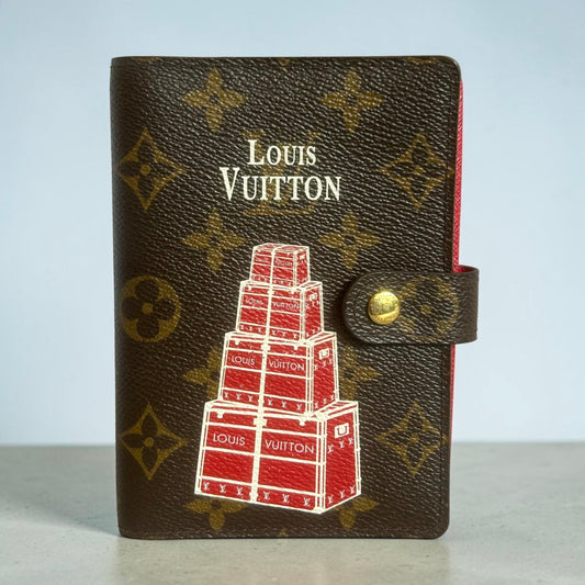 LOUIS VUITTON Malle Empiles Stacked Trunks Agenda PM