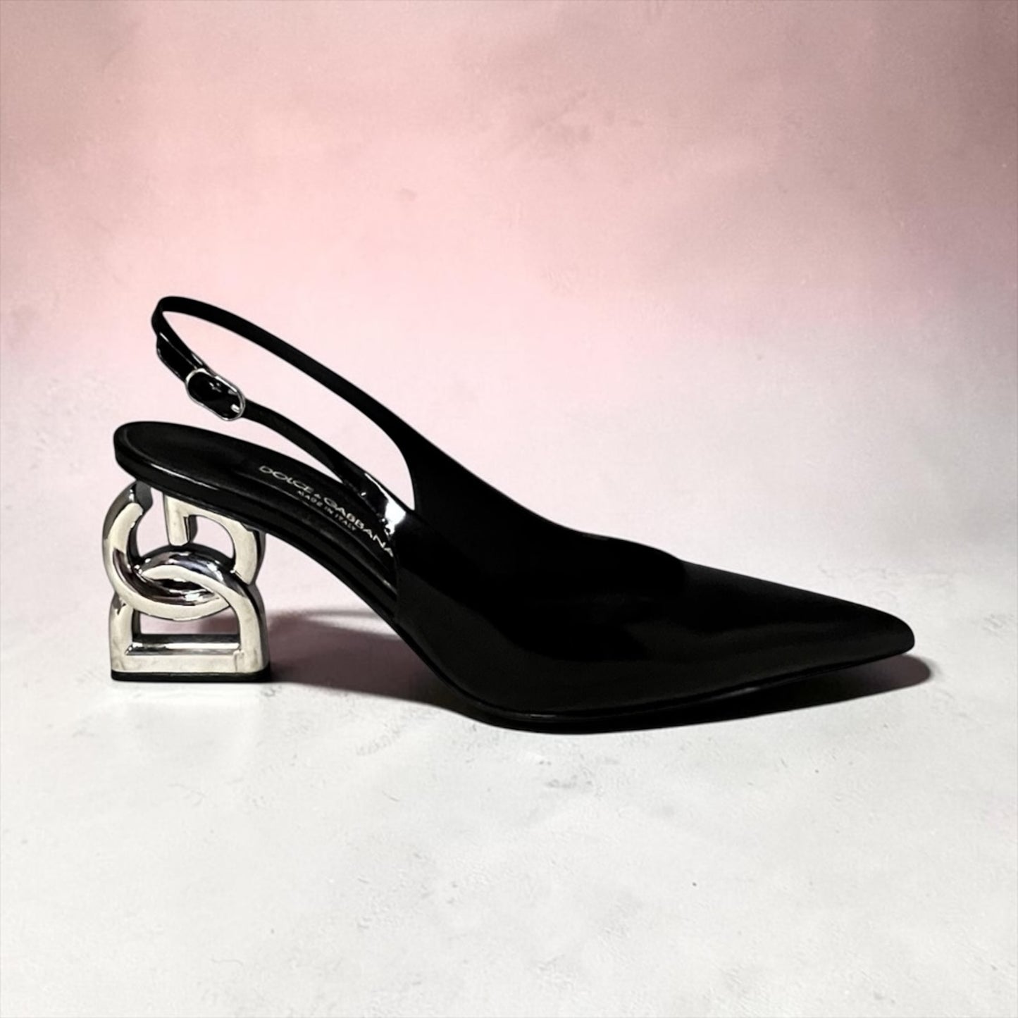 DOLCE & GABBANA DG Slingbacks in Black | 39.5