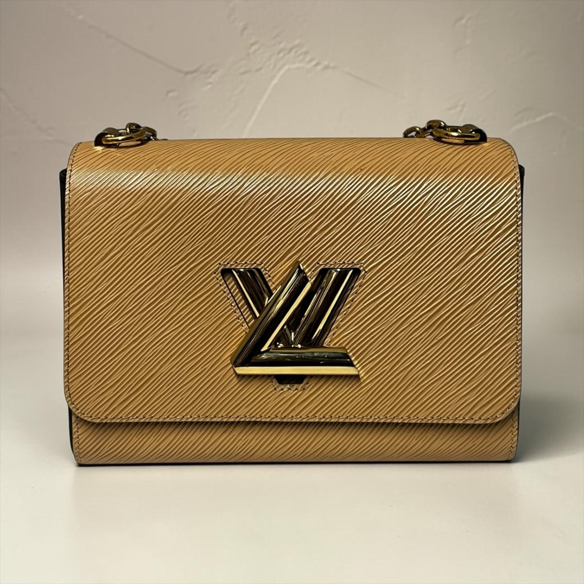 LOUIS VUITTON Epi Twist Shoulder Bag in Camel