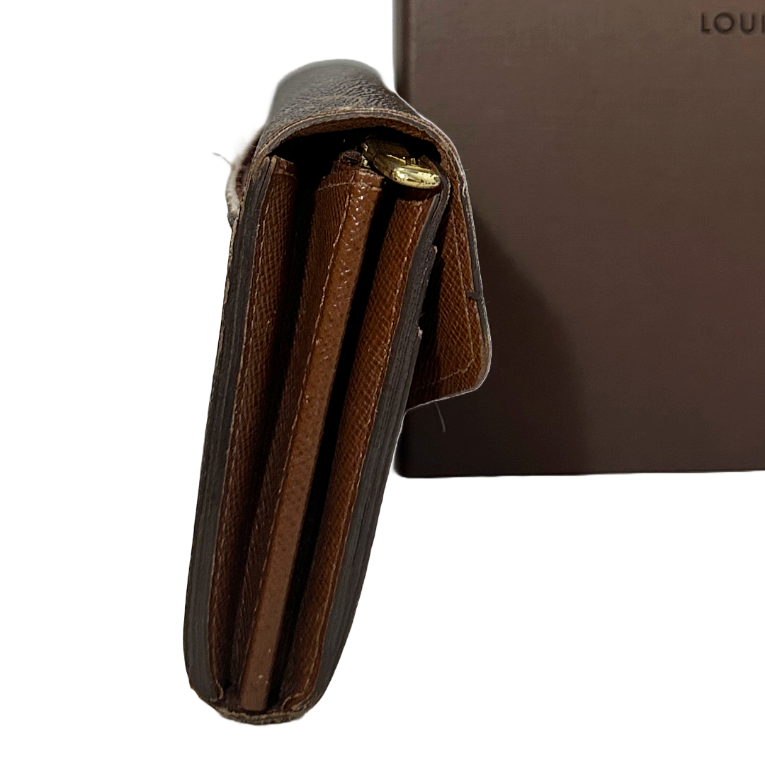 LOUIS VUITTON  Monogram Portefeuille Sarah Long Wallet