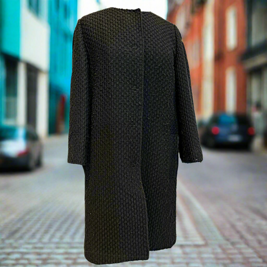 DOLCE AND GABBANA Woven Coat | Size 42/6