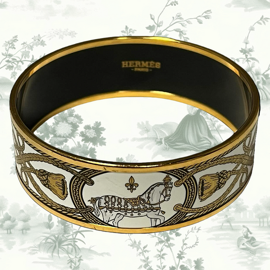 HERMES Grand Apparat Bangle Bracelet